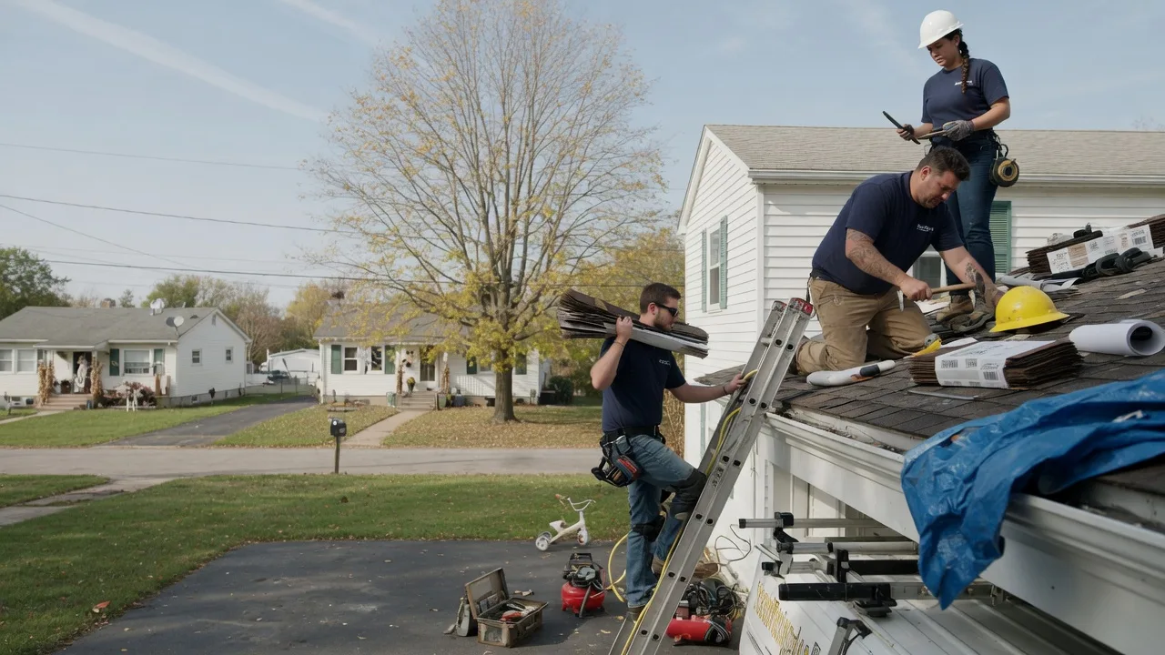 Local Roofing Contractors in Collyer, KS near me